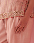 Gajara Blush Pink Shirt Pant Set