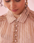 Gina Blush Pink Shirt Pant Set