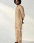 Omkar Gold Beige Co-ord Set
