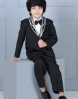 Tuxedo with Metallic Strip and Bow