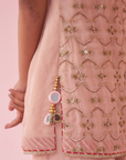 Ghaziya Blush Pink Sharara Set
