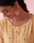 Gulbadam Yellow Co-Ord Set