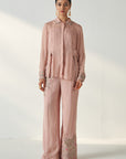 Vani Blush Pink Shirt Pant Set