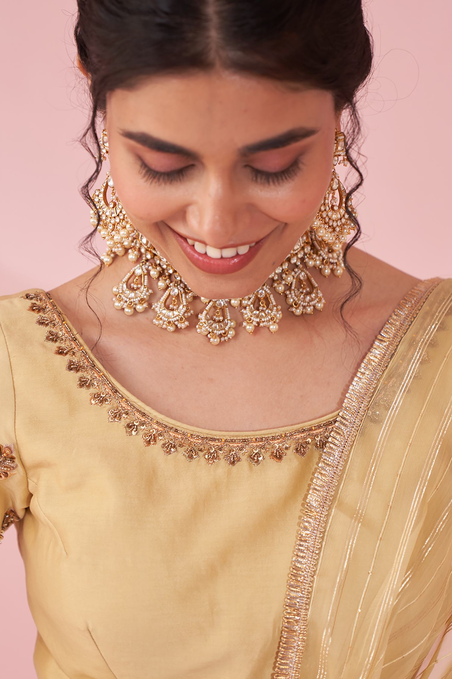 Gulkand Yellow Lehenga Set