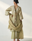 Roop Green Kurta Pant Set