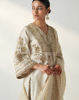 Roop Ivory Kurta Pant Set