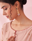 Gulbadam Blush Pink Co-Ord Set