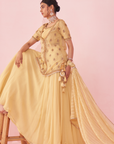 Gulmohar Yellow Lehenga Set