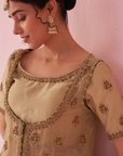 Gulmohar Green Lehenga Set