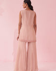 Gajara Blush Pink Shirt Pant Set