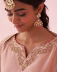 Gehna Blush Pink Sharara Set