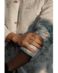 Chanderi Silk Men Kurta Set - Off White