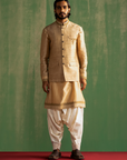 Ranvir Beige Bandi Set