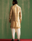 Ranvir Beige Bandi Set