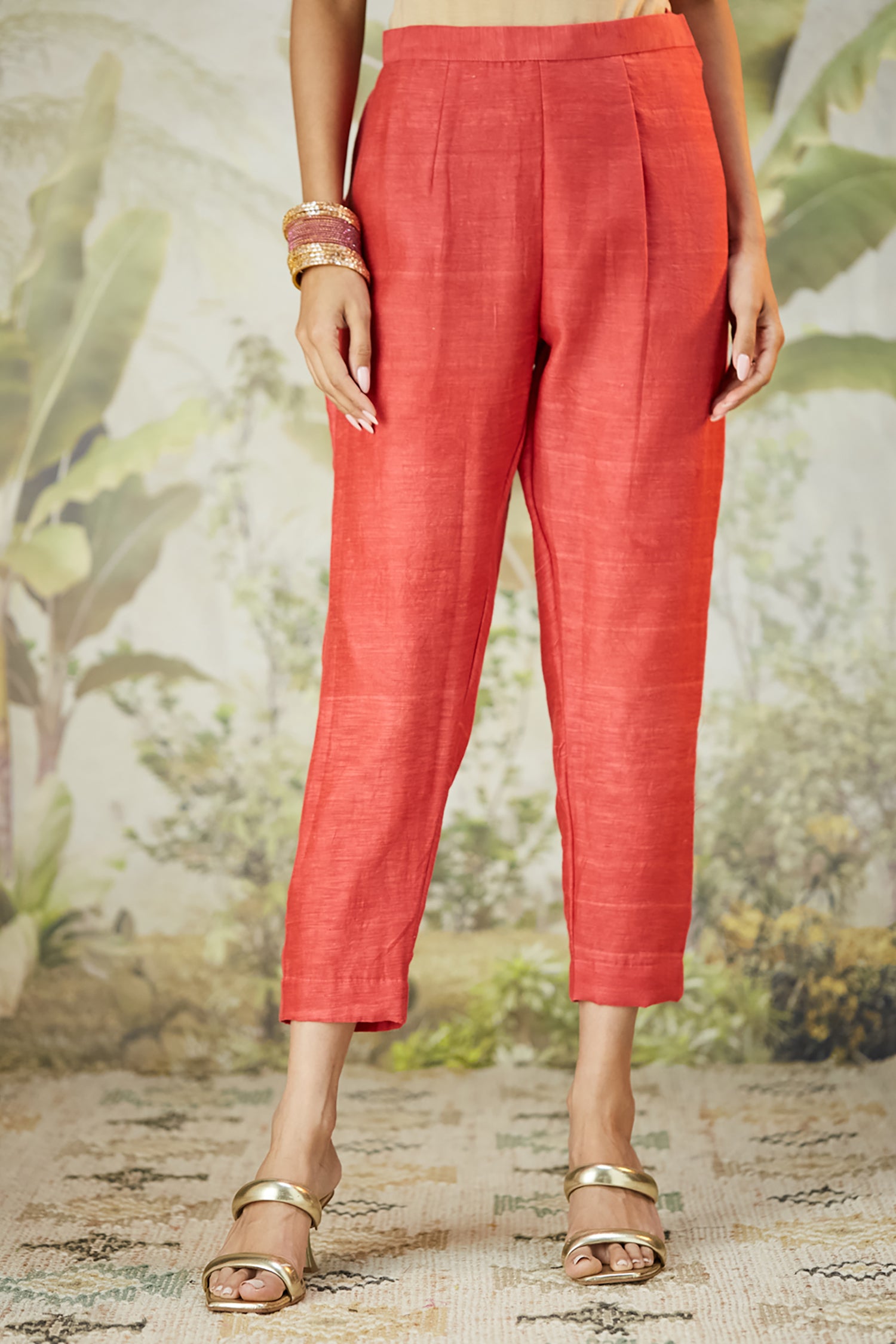 Embroidred Kurta With Overley Jacket - Emerald Green