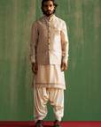 Vishant Beige Bandi Set
