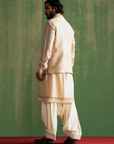 Vishant Beige Bandi Set