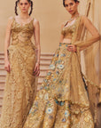 Gold Wave Gown