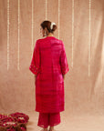 Gulmeher Kurta Set With Pant And Potli Bag - Set Of 3
