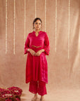 Gulmeher Kurta Set With Pant And Potli Bag - Set Of 3