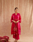 Gulmeher Kurta Set With Pant And Potli Bag - Set Of 3