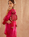 Gulabo Co-Ord Set With Pants And Potli Bag - Set Of 3