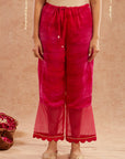 Gulbahar Suit Set With Pants And Potli Bag - Set Of 4