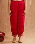 Noor-E-Gul Suit Set With Dhoti Pants And Potli Bag - Set Of 4