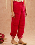 Noor-E-Gul Suit Set With Dhoti Pants And Potli Bag - Set Of 4