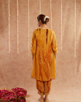 Kesar Noor Kurta Set With Dhoti Pants And Potli Bag - Set Of 3