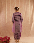 Jamuni Jalwa Kurta Set With Dhoti Pants And Potli Bag - Set Of 3
