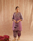 Jamuni Jalwa Kurta Set With Dhoti Pants And Potli Bag - Set Of 3