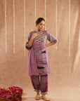 Jamuni Jalwa Kurta Set With Dhoti Pants And Potli Bag - Set Of 3