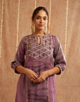 Jamuni Jalwa Kurta Set With Dhoti Pants And Potli Bag - Set Of 3