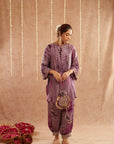 Raat Rani Co-Ord Set With Pants And Potli Bag - Set Of 3