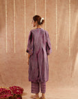 Jamni Kurta Set With Pant And Potli Bag - Set Of 3