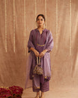 Jamni Suit Set With Pants And Potli Bag - Set Of 4