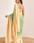 Traditional Banarasee Bandhani Saree in Modern Colors