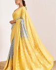 Traditional Banarasee Bandhani Saree in Modern Colors