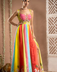 Horse Print Indo Dress (Set Of 2)