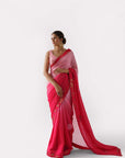 Ombre Saree with Sequin Embroidered Border
