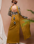 Forest Print Drape Skirt Set (Set Of 3)