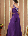 Dark Purple Indo Set (Set Of 2)