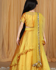 Lehanga with Mirror Work