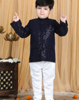 Coat with Slim Fit Pants