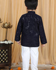Coat with Slim Fit Pants