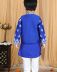 Kurta Pajama and Sleeveless Jacket