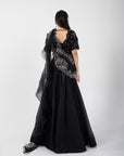 Luna Black Lehenga Set