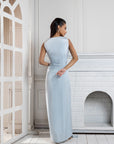 Frosted Petals Flow Gown