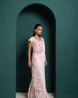 Blush Blossom Drape Pant Set